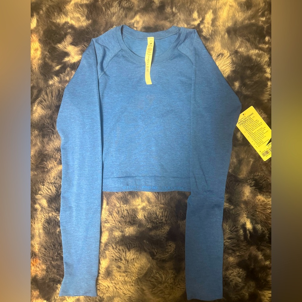 Lululemon Swiftly Cropped Tee